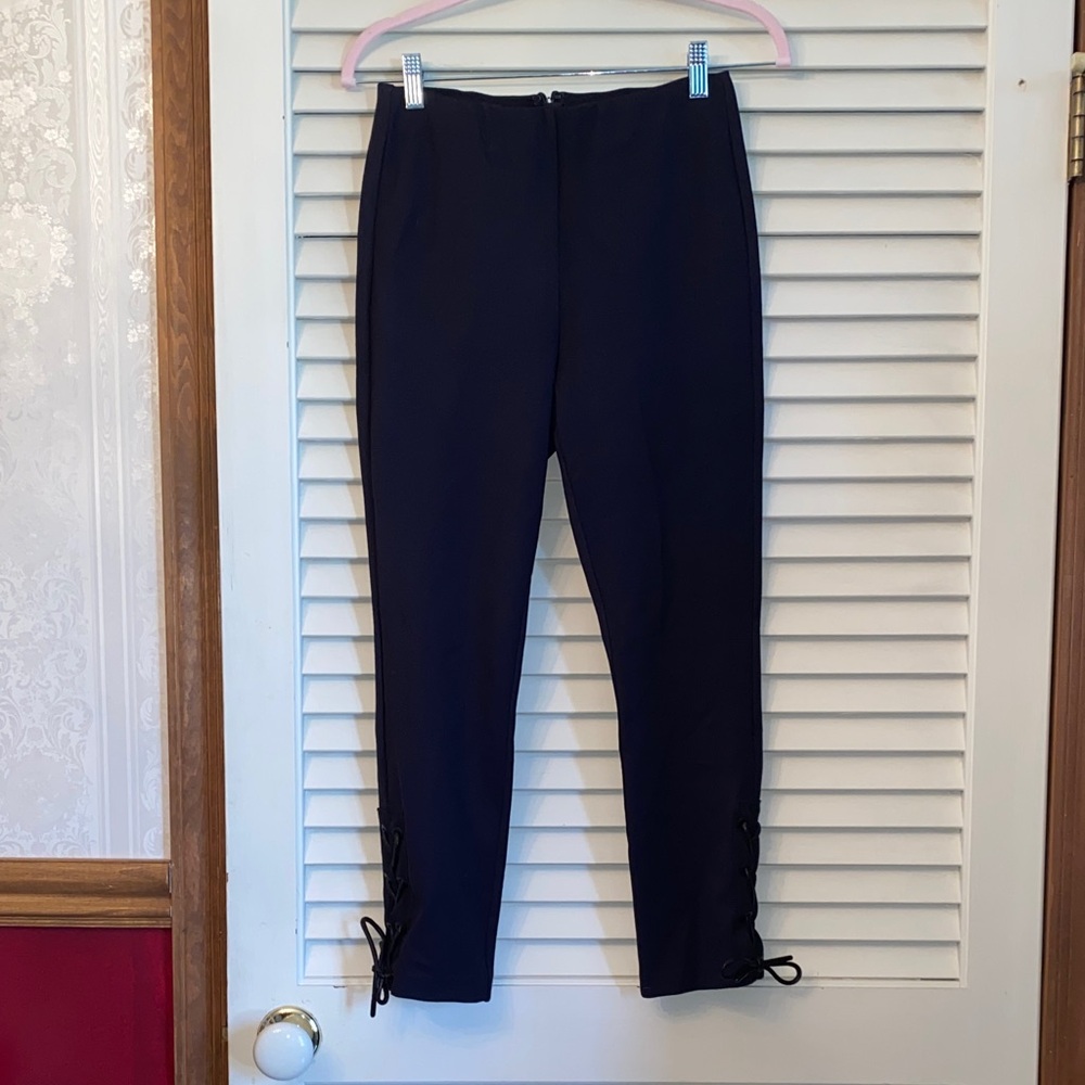 Rag & bone Simone navy slim cropped pants 2